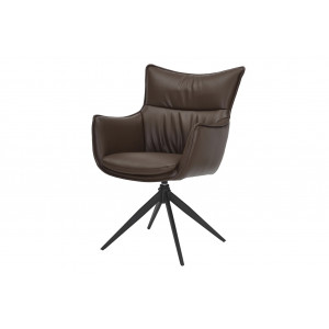 VOGUE design forgatható szék  - barna