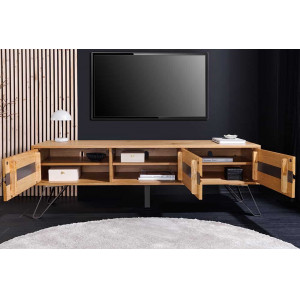 TUNDRA-II tölgy TV-szekrény- 160cm