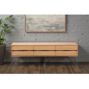 TUNDRA-II tölgy TV-szekrény- 160cm