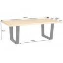 ZIAN modern étkezőasztal - 210cm