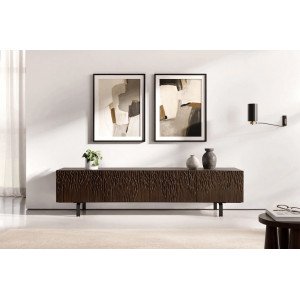 MARENO prémium mangófa TV-szekrény - 200cm bútor