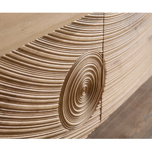 NARVIO prémium mangófa TV-szekrény - 220cm