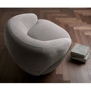 BONILLA design fotel - beige/szürke