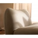 KORALIS design fotel - barna/ szürke/ beige