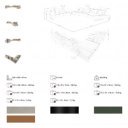 MERANZO prémium sarokkanapé - jobbos kivitel