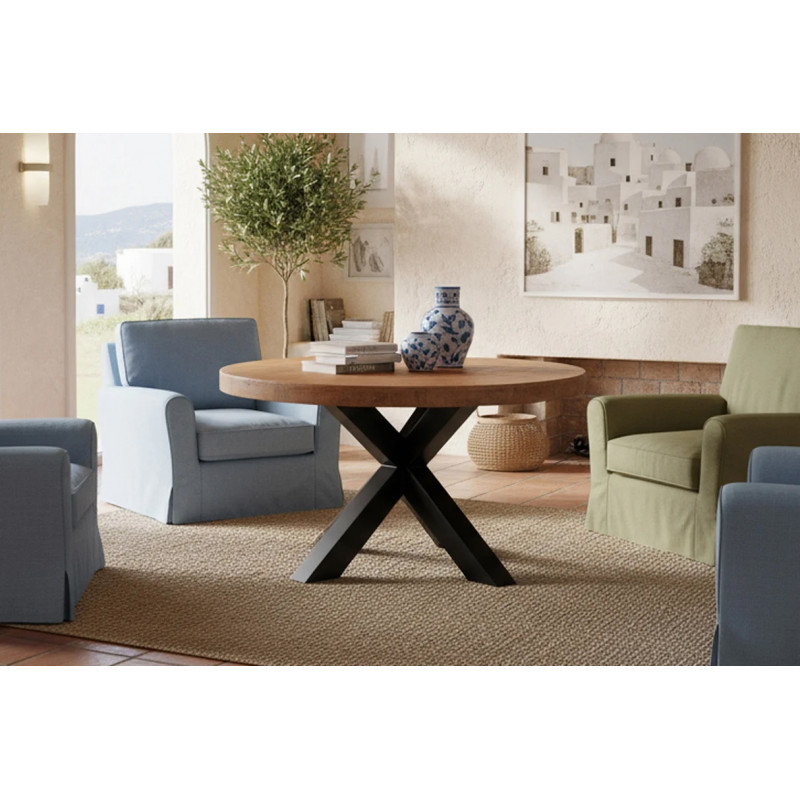 THOR modern mangófa étkezőasztal - 140cm