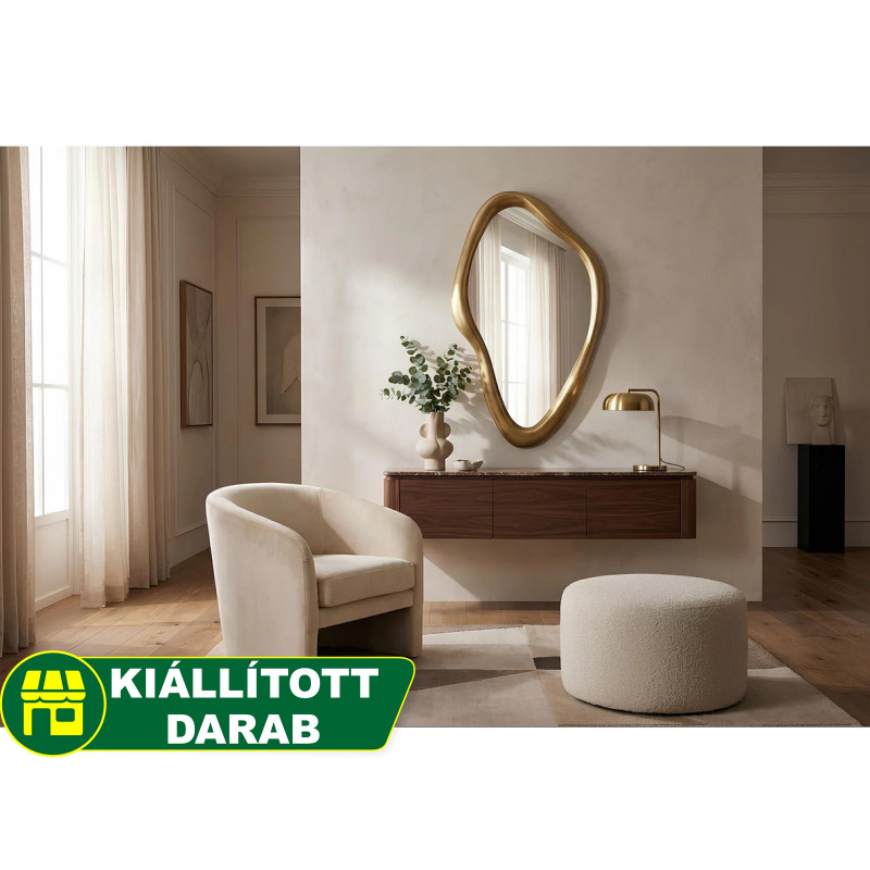 MARIQUE  modern tükör - 150cm - arany