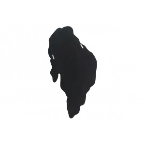 FLUIDUM modern tükör - 150cm - arany