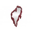 FLUIDUM modern tükör - 150cm - piros