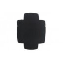 QUADRA  modern tükör - 90cm - ezüst