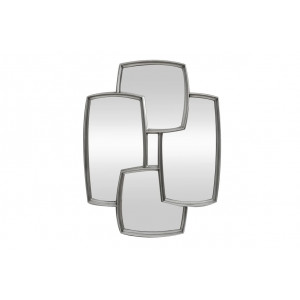 QUADRA  modern tükör - 90cm - ezüst