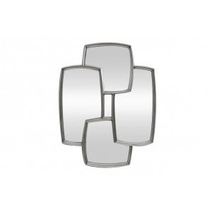 QUADRA  modern tükör - 90cm - ezüst
