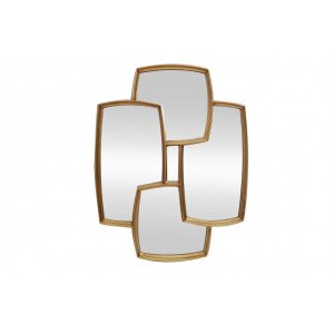 QUADRA  modern tükör - 90cm - arany