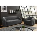 VOGUE design kanapé - 198cm - szürke