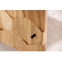 HEXAGON tömör akác fali TV-szekrény - 160cm