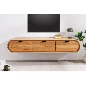 ORGANIC tömör akác fali TV-szekrény - 160cm