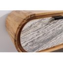 ORGANIC STONE tömör akác fali TV-szekrény - 160cm