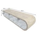 ORGANIC STONE tömör akác fali TV-szekrény - 160cm