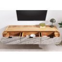 ORGANIC STONE tömör akác fali TV-szekrény - 160cm