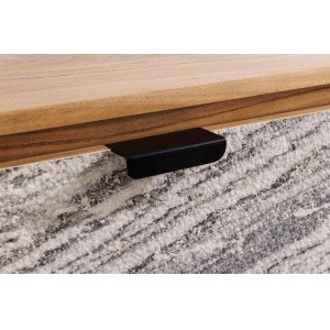 ORGANIC STONE tömör akác fali TV-szekrény - 160cm
