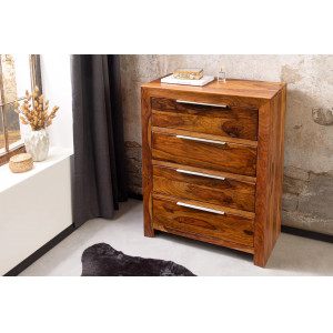 LAGOS tömör rózsafa fiókos komód INVICTA