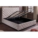 MERCURE modern ágykeret -  160x200cm - pezsgő bársony