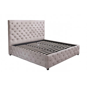 MERCURE modern ágykeret -  160x200cm - pezsgő bársony