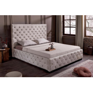 MERCURE modern ágykeret -  180x200cm - pezsgő bársony