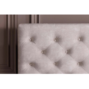 MERCURE modern ágykeret -  180x200cm - pezsgő bársony