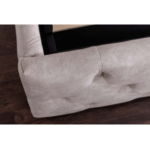 MERCURE modern ágykeret -  180x200cm - pezsgő bársony