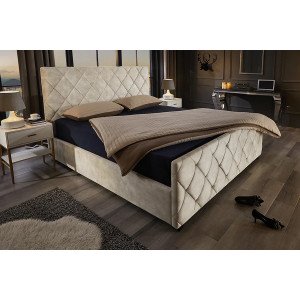 ELYSIUM modern ágykeret -  180x200cm - pezsgő INVICTA