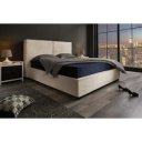 ROCCO modern kordbársony ágykeret -  180x200cm - beige