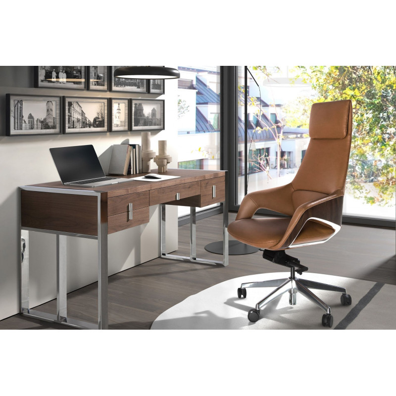 LINEA PRIME exkluzív forgószék - barna