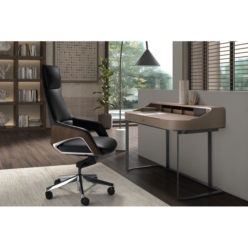 LINEA PRIME exkluzív forgószék - fekete