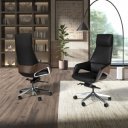 LINEA PRIME exkluzív forgószék - fekete