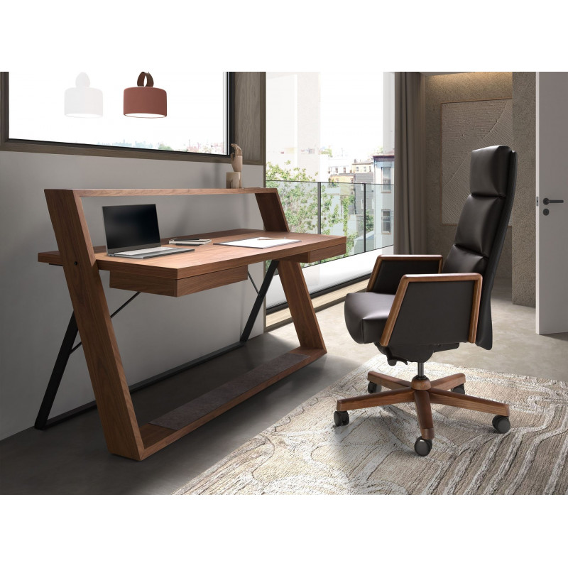 SOLARA exkluzív forgószék - fekete