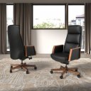 SOLARA exkluzív forgószék - fekete