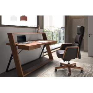 SOLARA exkluzív forgószék - fekete Angel Cerdá