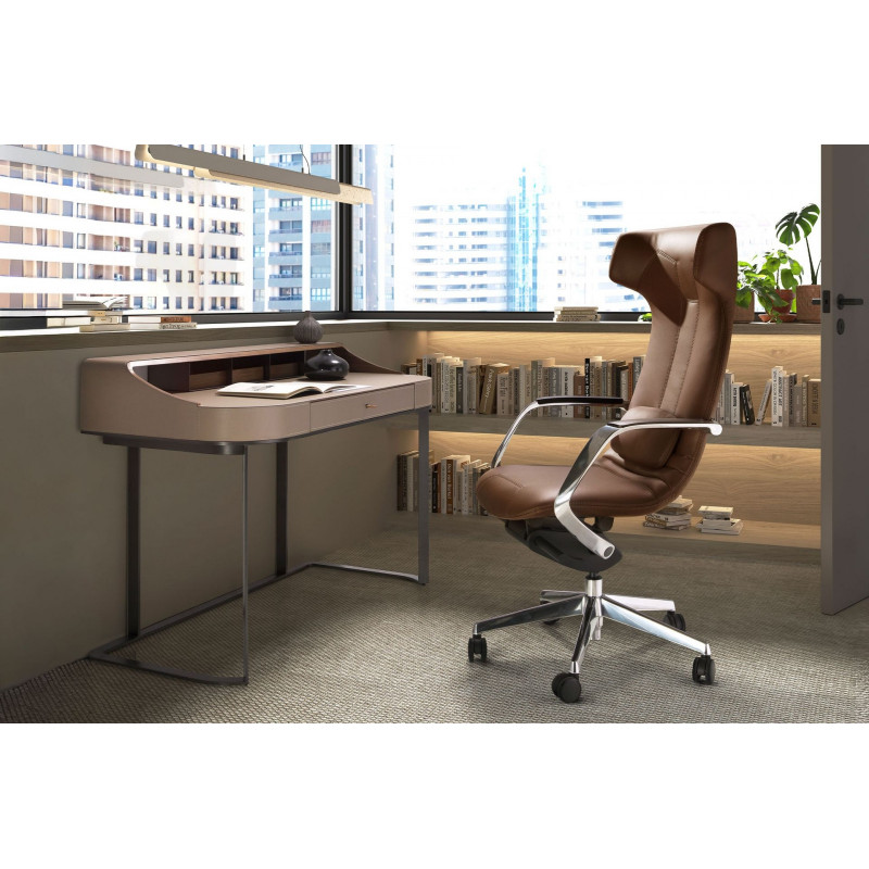 PRISMA exkluzív forgószék - barna