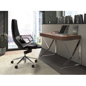 SILVERIA prémium forgószék - fekete