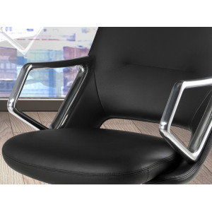 SILVERIA prémium forgószék - fekete