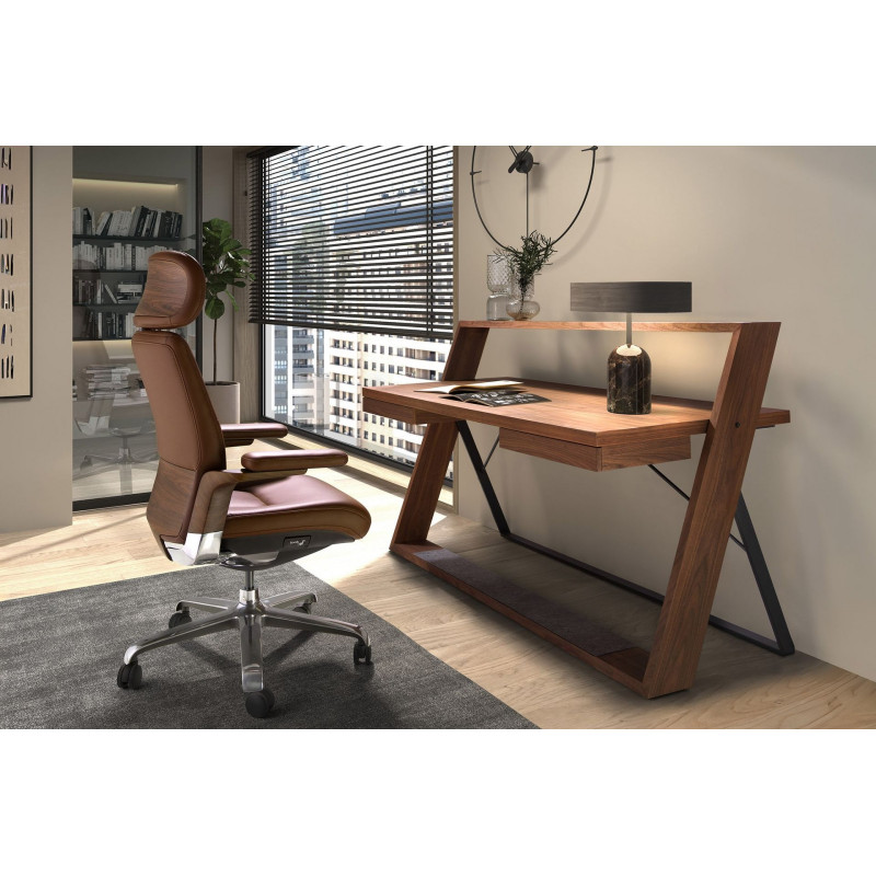 NOBLEZA prémium forgószék - barna