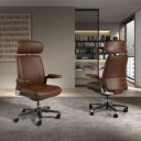 NOBLEZA prémium forgószék - barna