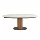 NUBE prémium bővíthető kerámia étkezőasztal - 140-200cm