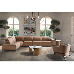 SOLAZZO prémium bőr sarokkanapé - balos kivitel Angel Cerdá