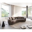 LARNA modern kanapé - taupe - 260cm