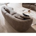 MARINI modern kanapé - taupe - 330cm
