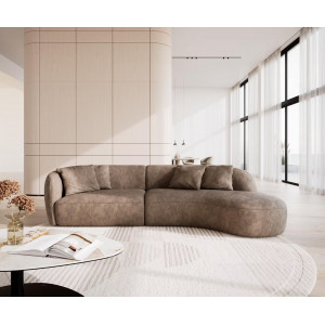 MARINI modern kanapé - taupe - 330cm