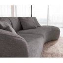 MARINI modern kanapé - szürke - 330cm