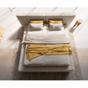 MITCHELL prémium bouclé ágykeret -180cm - fehér